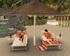 (KUK)beach loungers pose