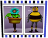 couples aqua & bee
