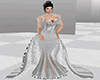 gala silver dress