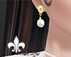 pearl earrings|IRIS