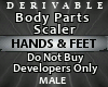 Scale Hand/Feet Derive M