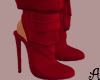 A| Diva Boots Red