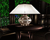Cottage End Table & Lamp