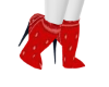 Red Bandana Boots