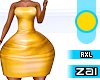 Luma dress RXL Yellow