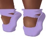 Lavender Ballet Slippers