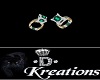 Emerald Amor Rings