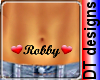 Robby hearts belly tat