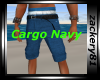 Cargo Navy Shorts New