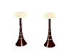 cream brown bar stools
