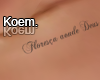 K•Tattoo Floresça