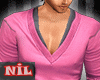 [NL]-Male Pink Sweater