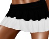 Black/White Mini Skirt