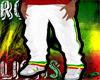 Rasta white pants