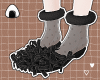 🍩Socks Ribbon Sandal