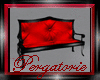 (P) Red Kneeling Couch