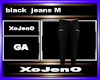 black  jeans M