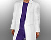Lab Coat Purple Scrubs