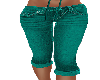 Teal Capris