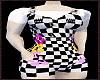 CL*checkered overalls