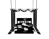 GRAFFITI BED w/POSES