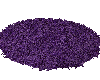 Purple furry Rug