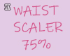 Waist Scaler 75% M/F