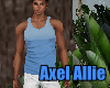 AA Mens Blue Tank
