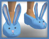 Mens Blue Bunny Slippers