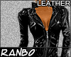 *R* Black Leather Jacket