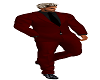 RED BLACK FULL SUIT