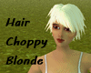 Hair Choppy Blonde
