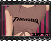 *kc* thrasher crop pink