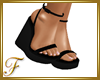 F: Sandals Black