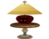 Bronze Table W/Lamp