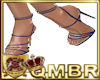 QMBR Dressy Sandals Blue