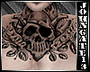Fresh Death Skull Neck T