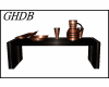 GHDB Black/Copper Tables