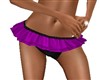 PURPLE/BLK BIKINI BOTTOM