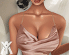 YA.Satin Ombre Dress L