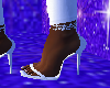 FG~ Bling White Heels