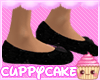 lCl Sparkle Black Flats