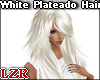 White Plateado Hair