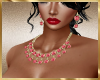 SB~Pink/Gold Jewelry Set