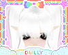 დ Kuromi bangs White