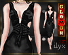 zZ Dress Black Silk