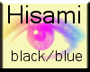 [PT] black/blue Hisami
