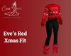 Eve's Red Xmas Fit