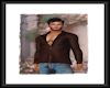 brown loose shirt