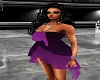 Layered Dress Purple